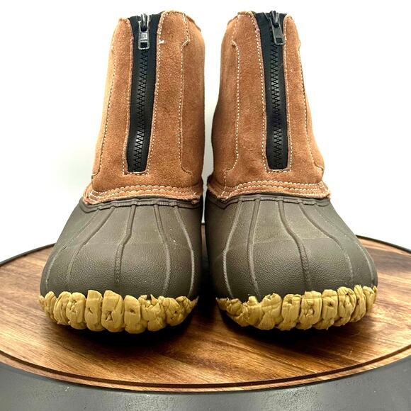 REDHEAD RED HEAD Duck Hunting Brown 3M Thinsulate Front Zip 200 Gram Boots Men 9 main image 10
